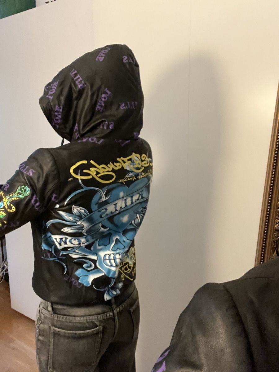 Ed Hardy Giacche: Ed Hardy Jacke (Leder) – Nuovo (secondo la descrizione) da Bern venduto da Zoee.pg 2