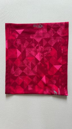 Sport Schlauchtuch rot pink gemustert DRY-PLUS guter Zustand