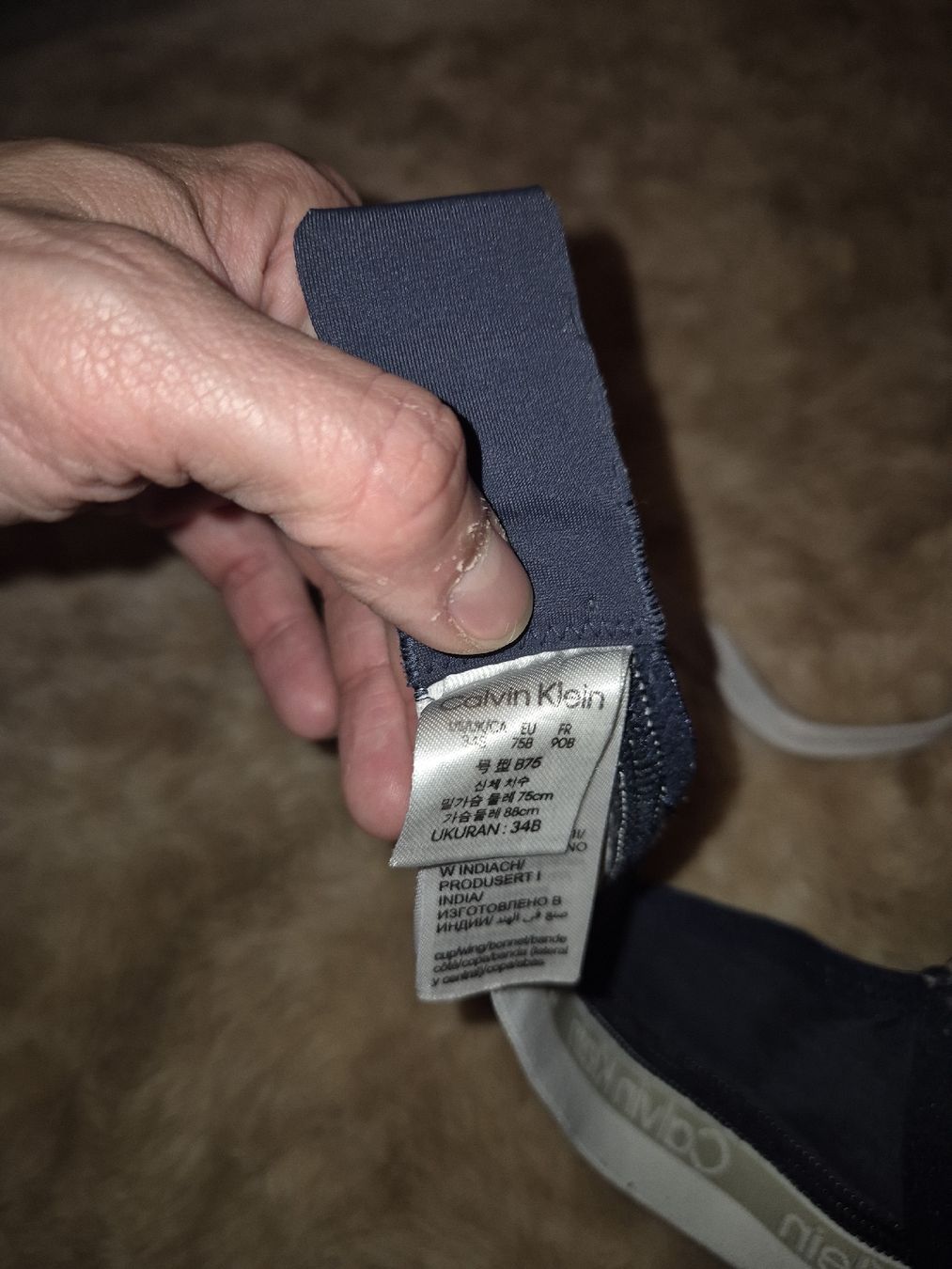 Calvin Klein Altra biancheria intima: Calvin Klein BH, Dunkelblau, Grösse 75B – Usato da Richterswil venduto da ChristinW01 2