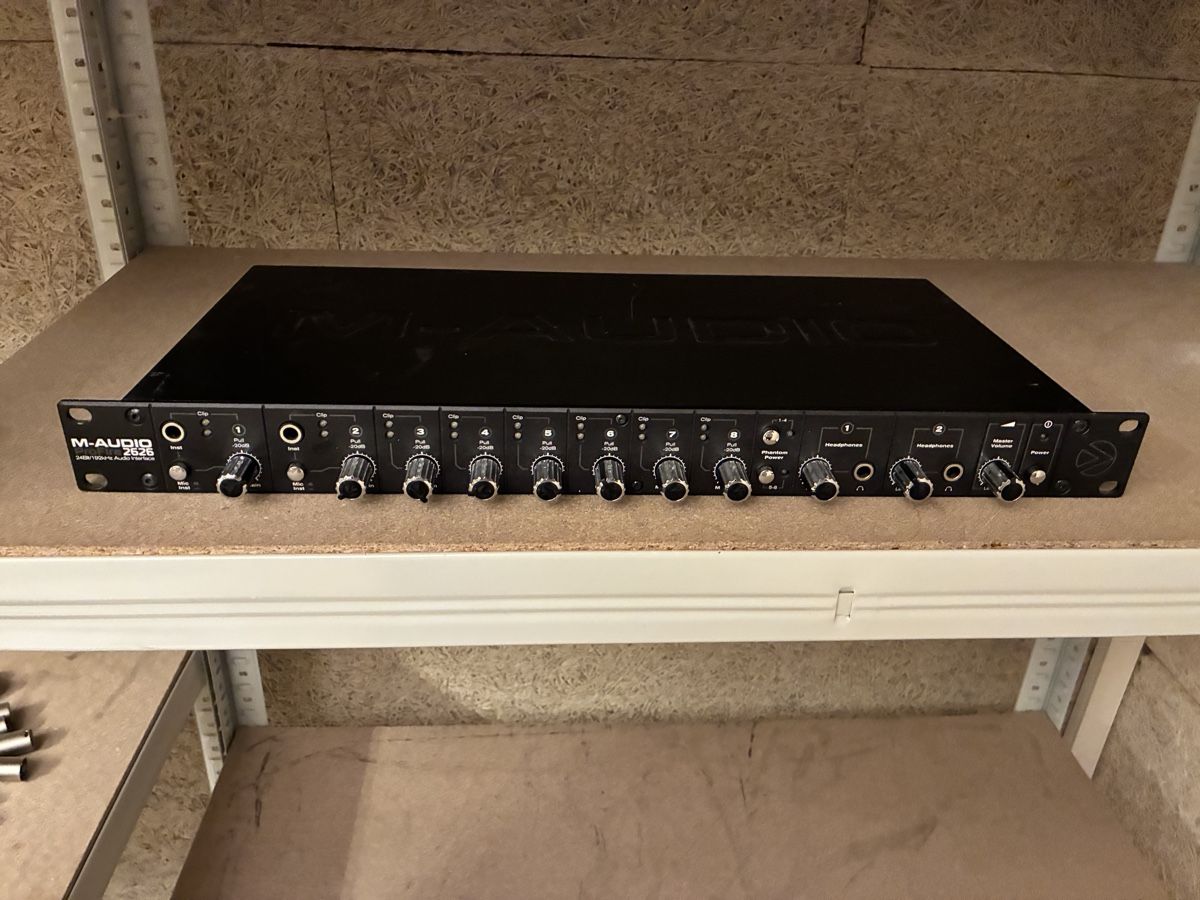 M-Audio Attrezzatura per studi di registrazione: M-Audio ProFire 2626 ADAT Preamp – Usato da St-Aubin-Sauges venduto da ter_lk76 1