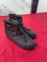 Neu Damen Stiefel Boots schwarz Supermauro 38