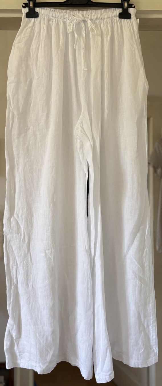 Pantaloni: PANTALONS EN LIN! M – Nuovo e nell'imballaggio originale da Locarno venduto da NicoNion