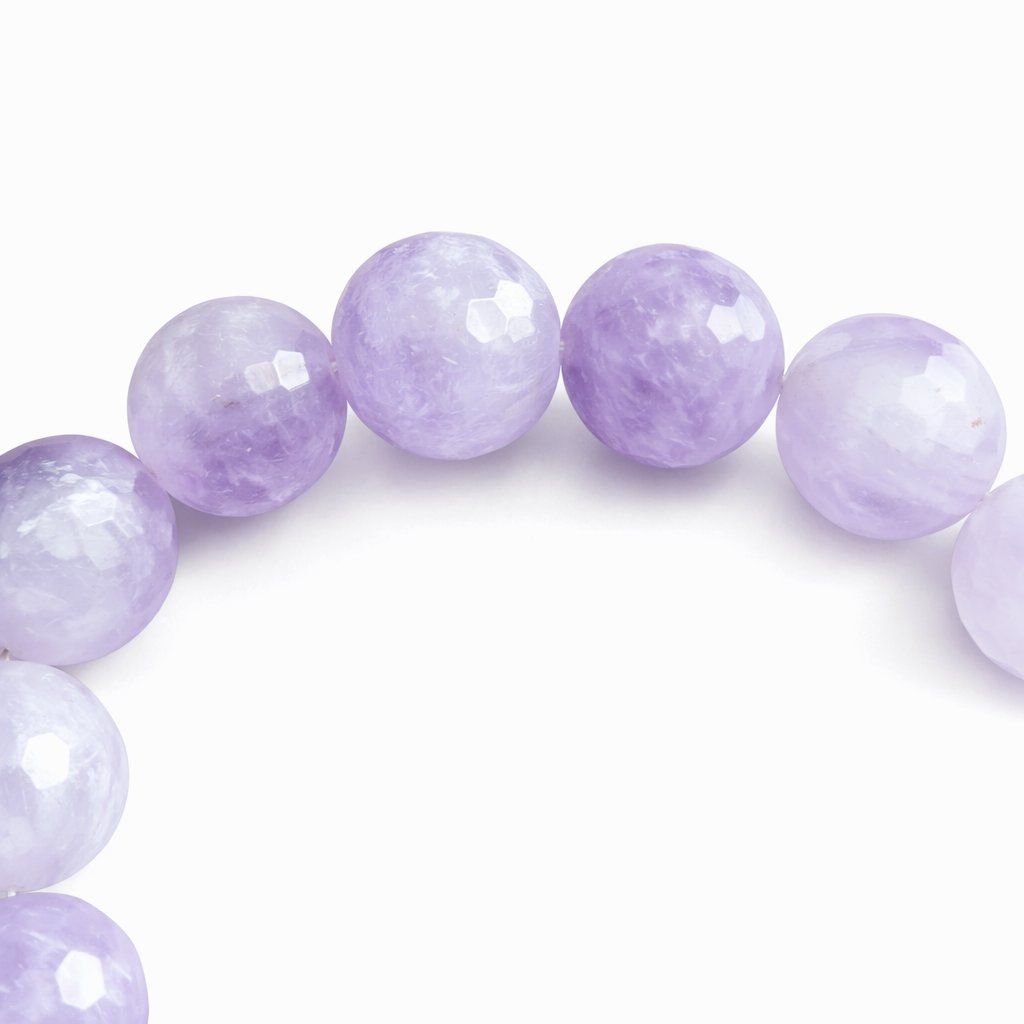 Pietre preziose: 18x Amethyst Edelstein Perlen Lila Schmuck – Nuovo e nell'imballaggio originale da Fully venduto da VaneaSelection 3
