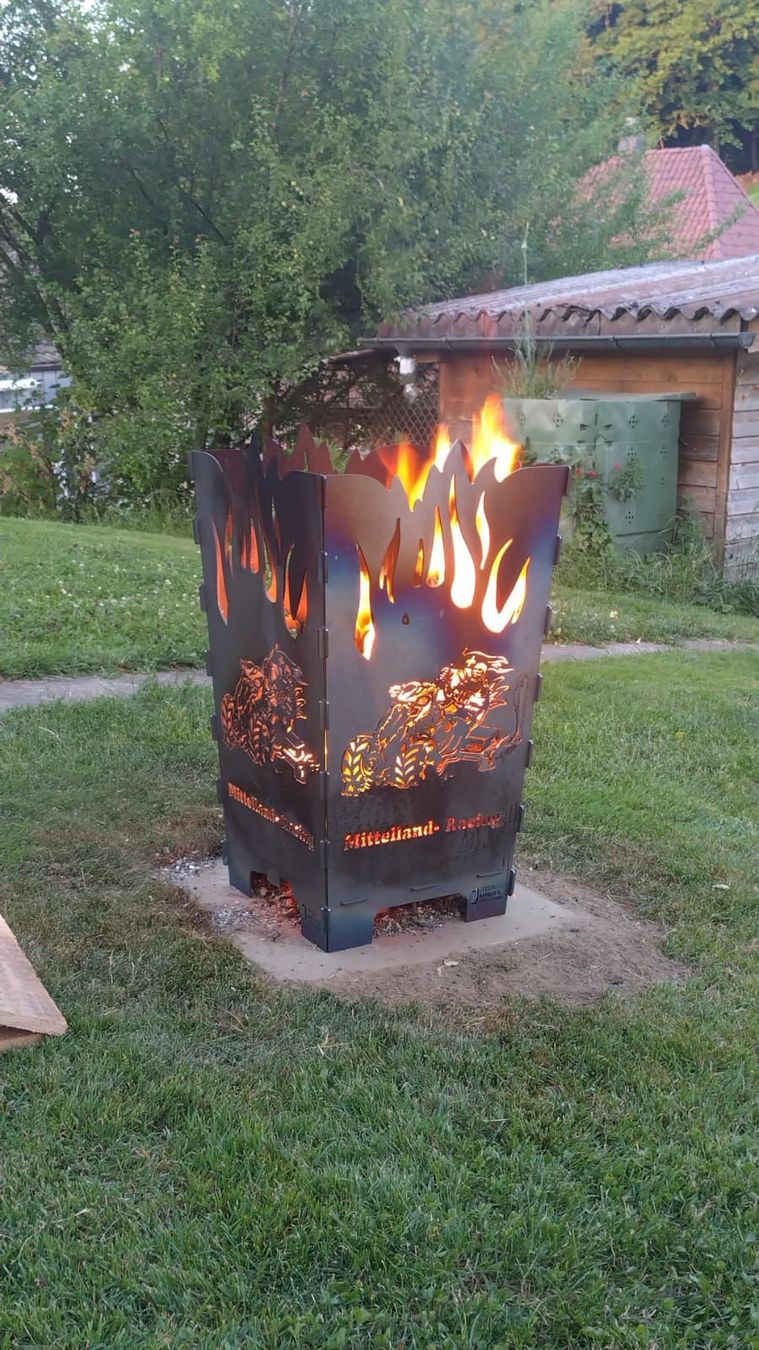 Jcb Trattori: JCB ; Feuerschale  , Feuerkorb – Nuovo (secondo la descrizione) da Buttisholz venduto da Jost77 7