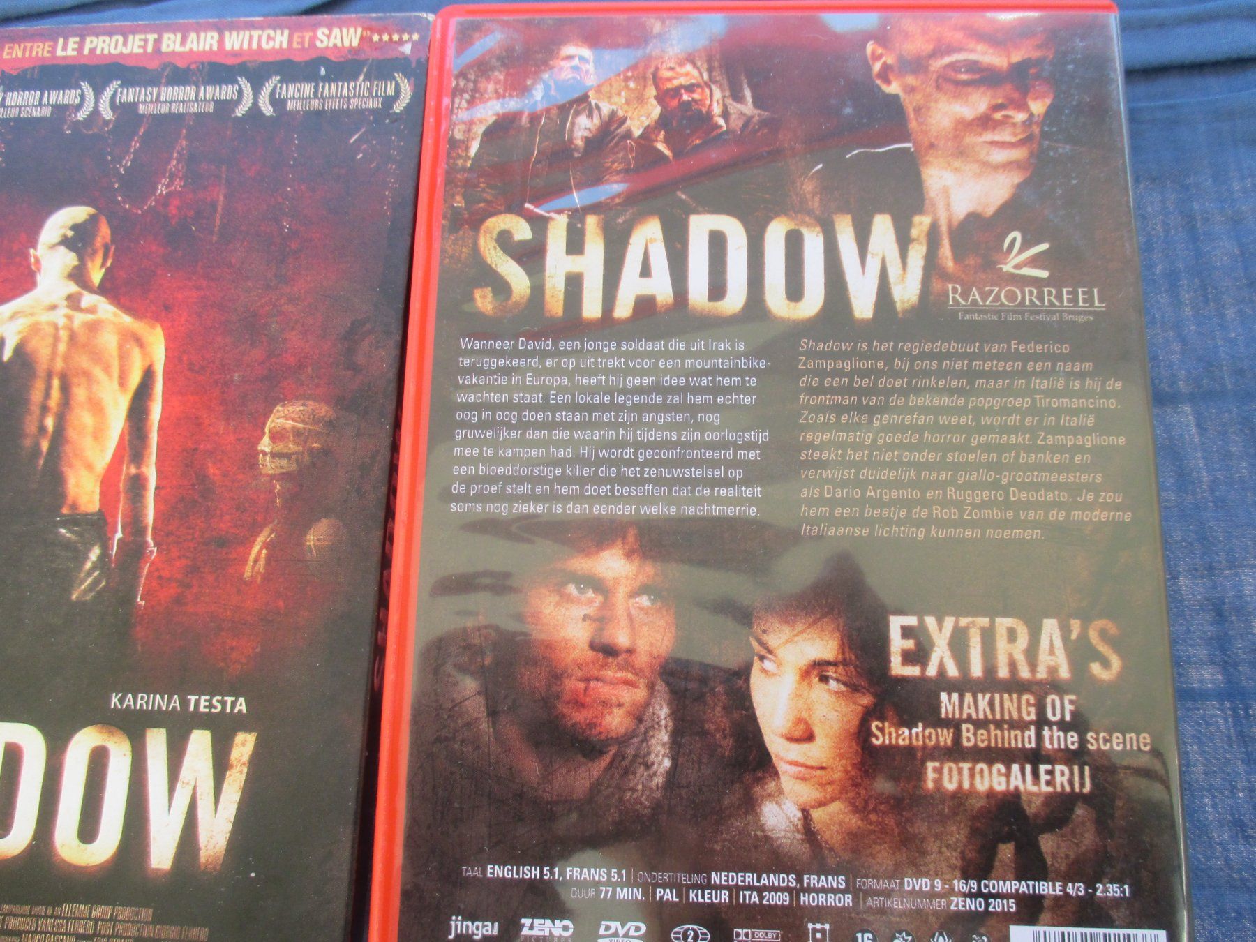 Tous les DVDs: Shadow – D'occasion à Colombier NE par Nevenma 1