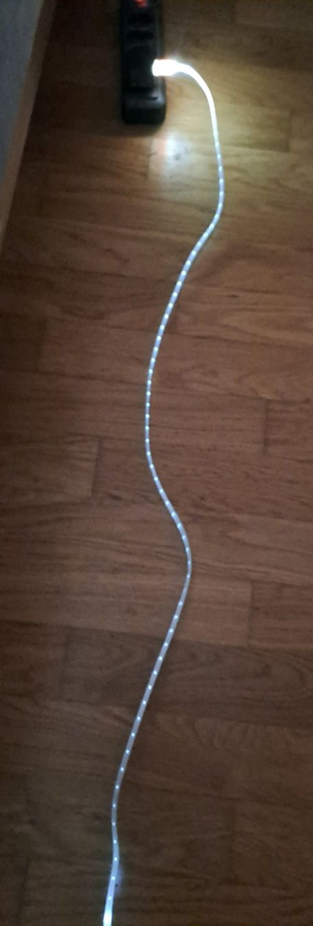 Kabel: 2 Meter USB C Ladekabel mit Leuchtfunktion – Neu (gemäss Beschreibung) aus Elsau von Kellerraeumung 3