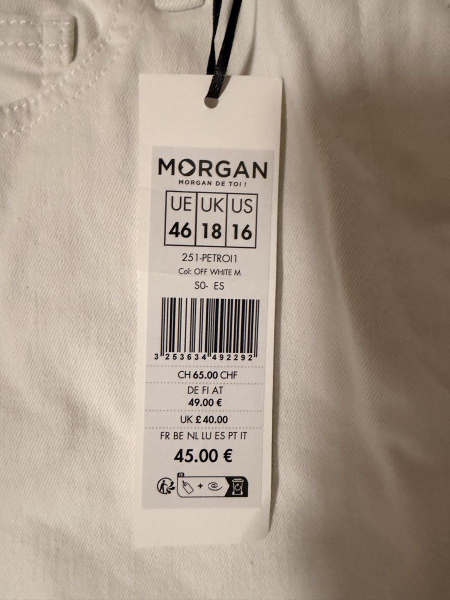 Morgan Jeans: Morgan Jeans Dame Gr 46 Neu  – Nuovo e nell'imballaggio originale da Zürich venduto da larissa.lara01 2