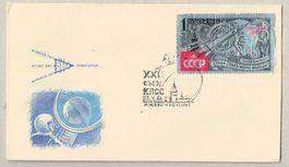 Luftpostbrief - Russland, 1 Tag 23.X.61