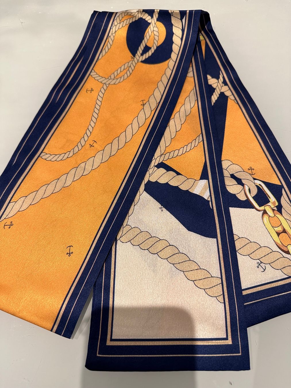 Foulard & Sciarpe: Lässiges Twilly – Nuovo e nell'imballaggio originale da Hittnau venduto da LuxAndMore 5