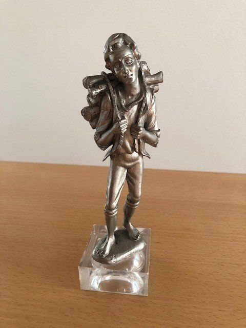 Statuette: Zinnfigur auf Glassockel – Usato da Altbüron venduto da zet_pnw5
