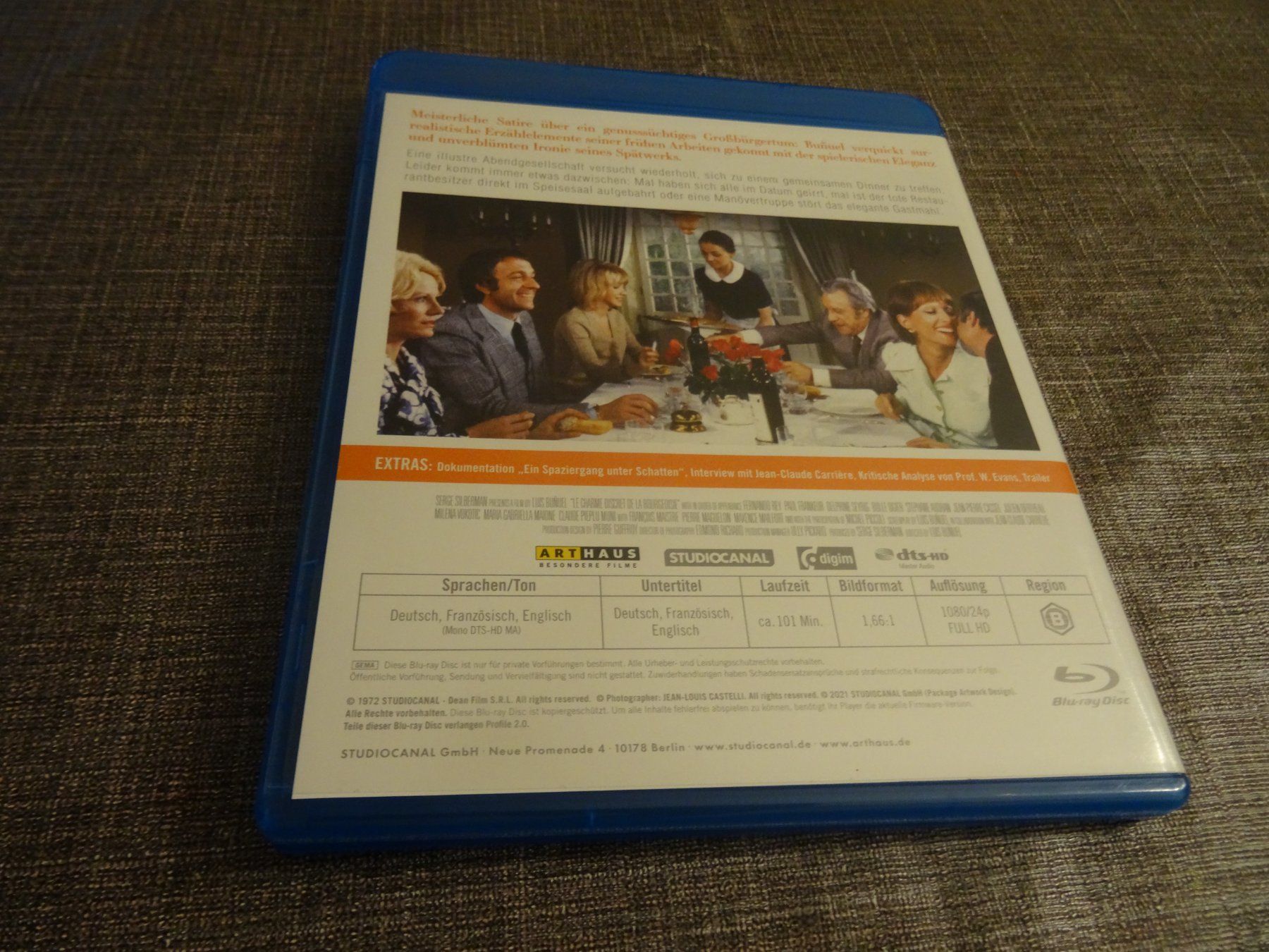 Tutti i DVDs: Der diskrete Charme der Bourgeoisie Blu-ray – Usato da Olten venduto da Disc-Verkauf 2