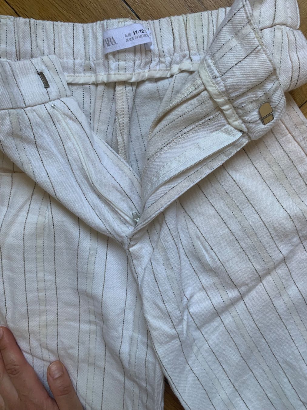 Zara Pantaloni: Pantalon 7/8 lin et coton Zara 11/12 ans – Nuovo e nell'imballaggio originale da Genève venduto da rez_c6c6 4