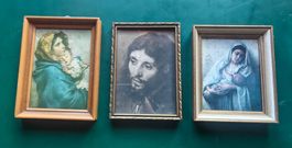 Drei Heiligenbilder