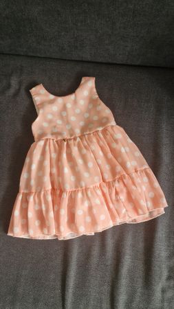 Kleid rosa-weiss 