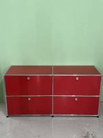 USM Haller Sideboard rubinrot.
