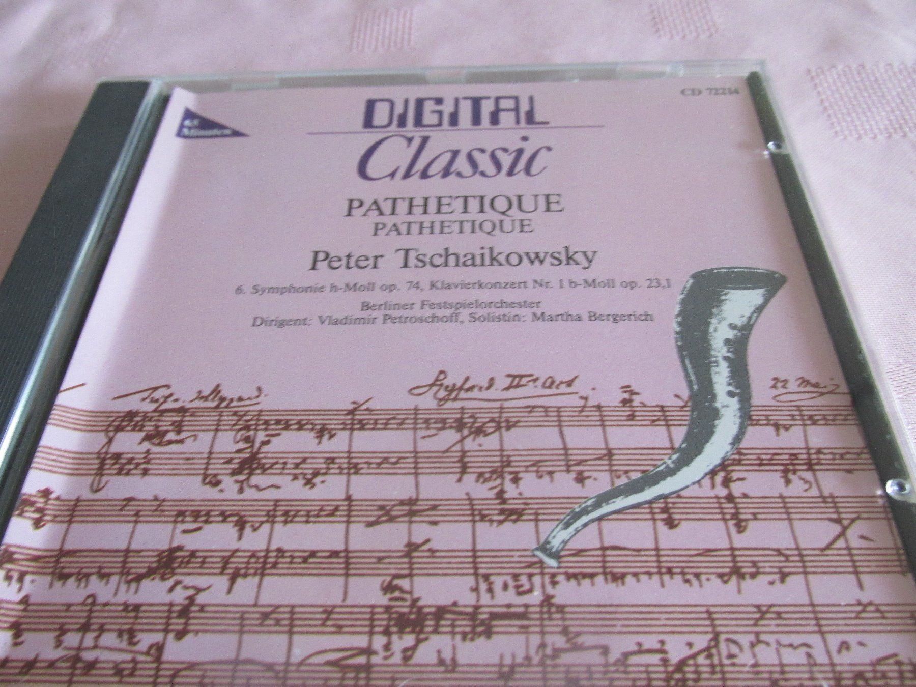 CD: Peter Tschaikowsky - Pathétique   F21, CD – Usato da Sessa venduto da fraenklishop