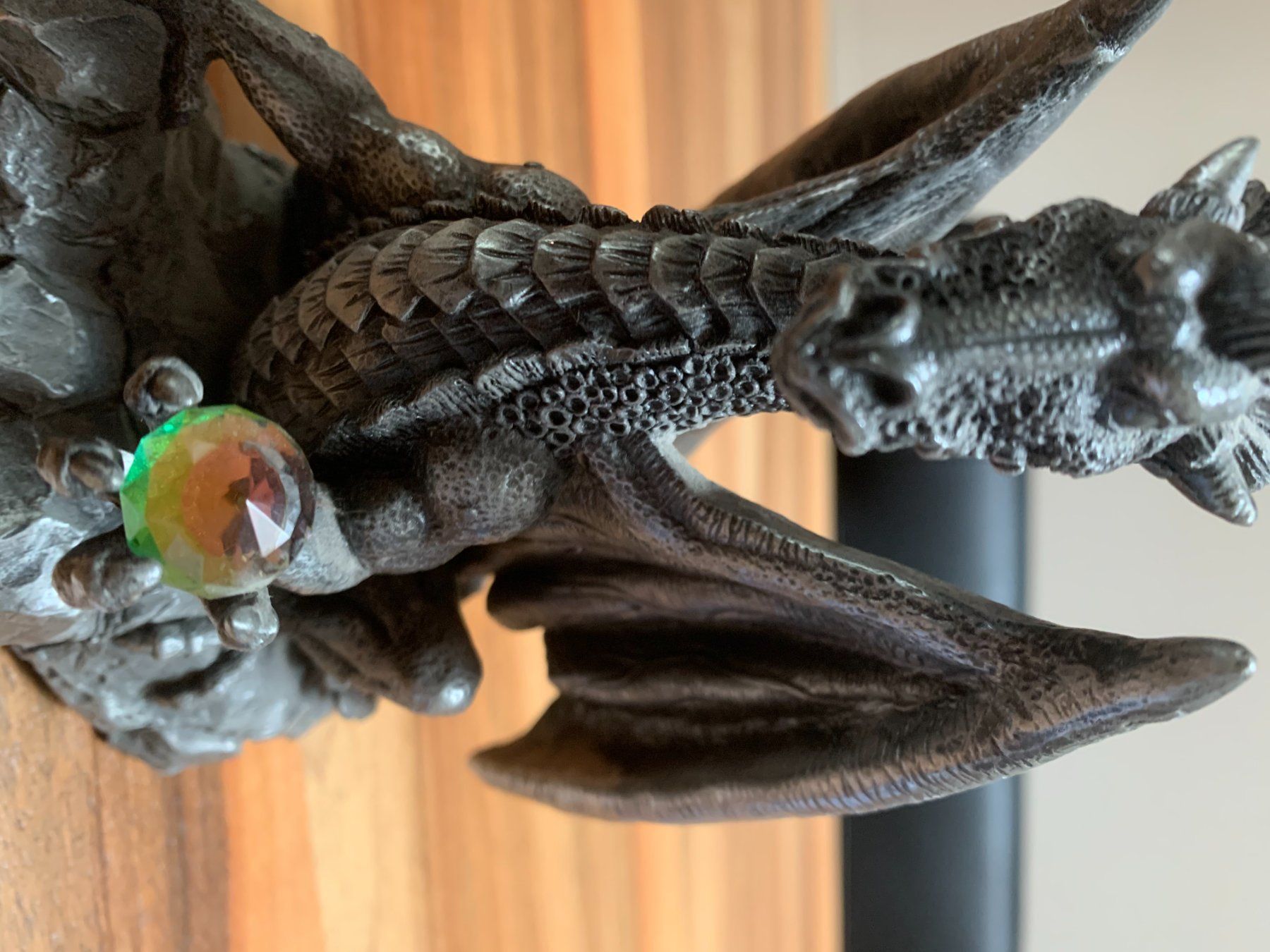 Statuette: Drachen mit Kristallkugel – Nuovo (secondo la descrizione) da Aarburg venduto da Ricardolager 2