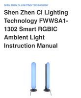 Shen Zhen Cl Lighting Technology FWWSA1-1302 Smart RGBIC Amb