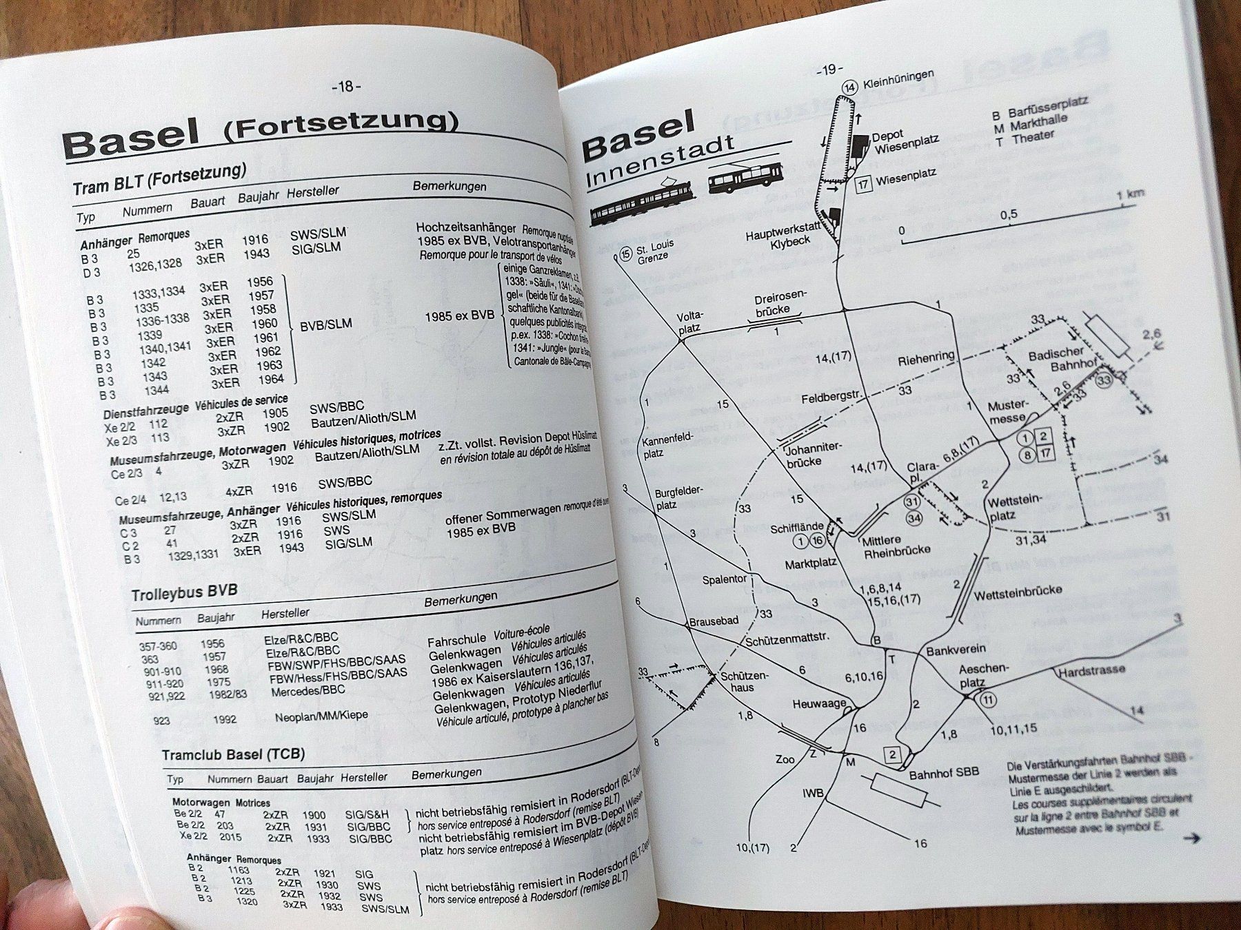 Livres: Strassenbahnnetz - Atlas Schweiz 1993 – D'occasion à Schönenwerd par Steidi 7