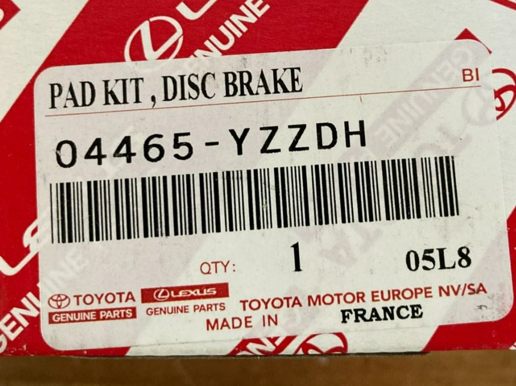 Toyota Tutti pezzi di ricambio auto: Toyota 04456-YZZDH – Nuovo e nell'imballaggio originale da Altenrhein venduto da Tribun75