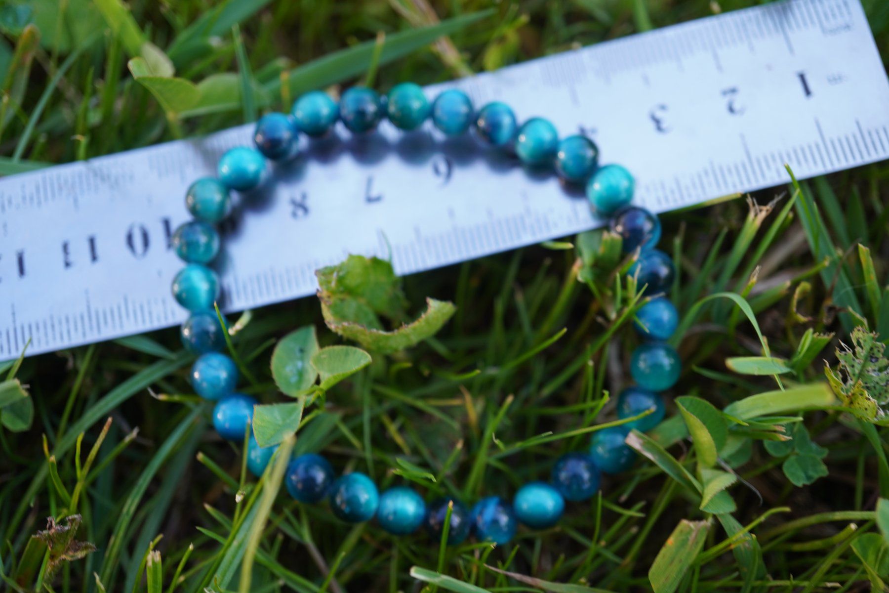 Minerali & Pietre curative: Tigerauge Blau    Armband mit Gummizug – Nuovo e nell'imballaggio originale da Eschenbach SG venduto da topstone 1