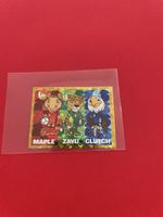 Panini Sticker Maskottchen Maple, Zavu, Clutch, Neu!