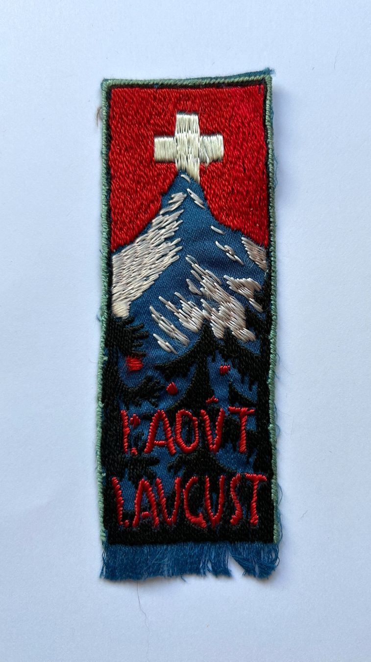 Medaglie: 1. August Abzeichen 1924 – Usato da Untervaz venduto da buesmig