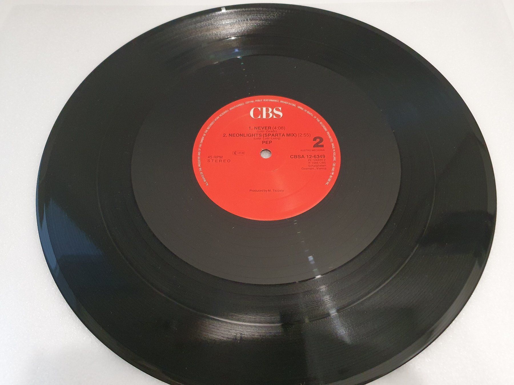 Dischi in vinile: Pep - Neon Lights (Maxi, Synth-pop) – Usato da Uster venduto da Vinyl-Leidenschaft 4