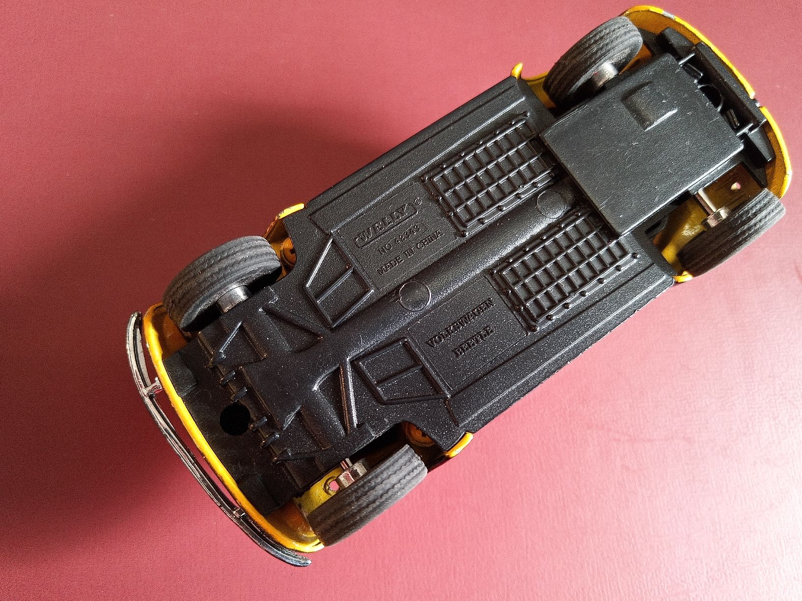 Volkswagen Modellini d'auto: Welly VW Käfer PTT Modellauto - Schweizer Beetle Blechauto – Usato da Reiden venduto da Zofi-Brocki 4