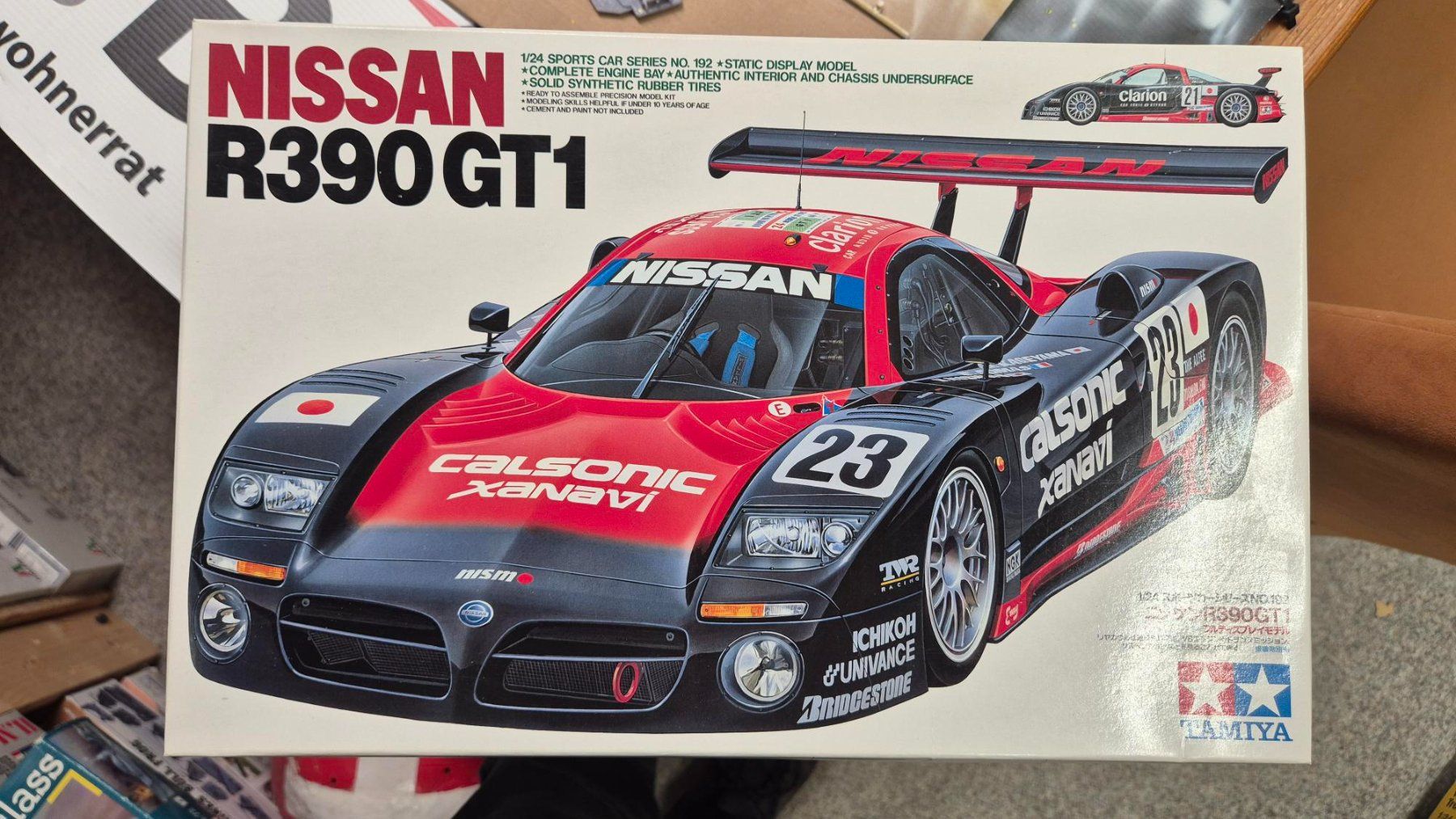 Tamiya Kit di modellismo & Modellini statici: Nissan R390 GT1 – Nuovo (secondo la descrizione) da Wettingen venduto da Mmarb
