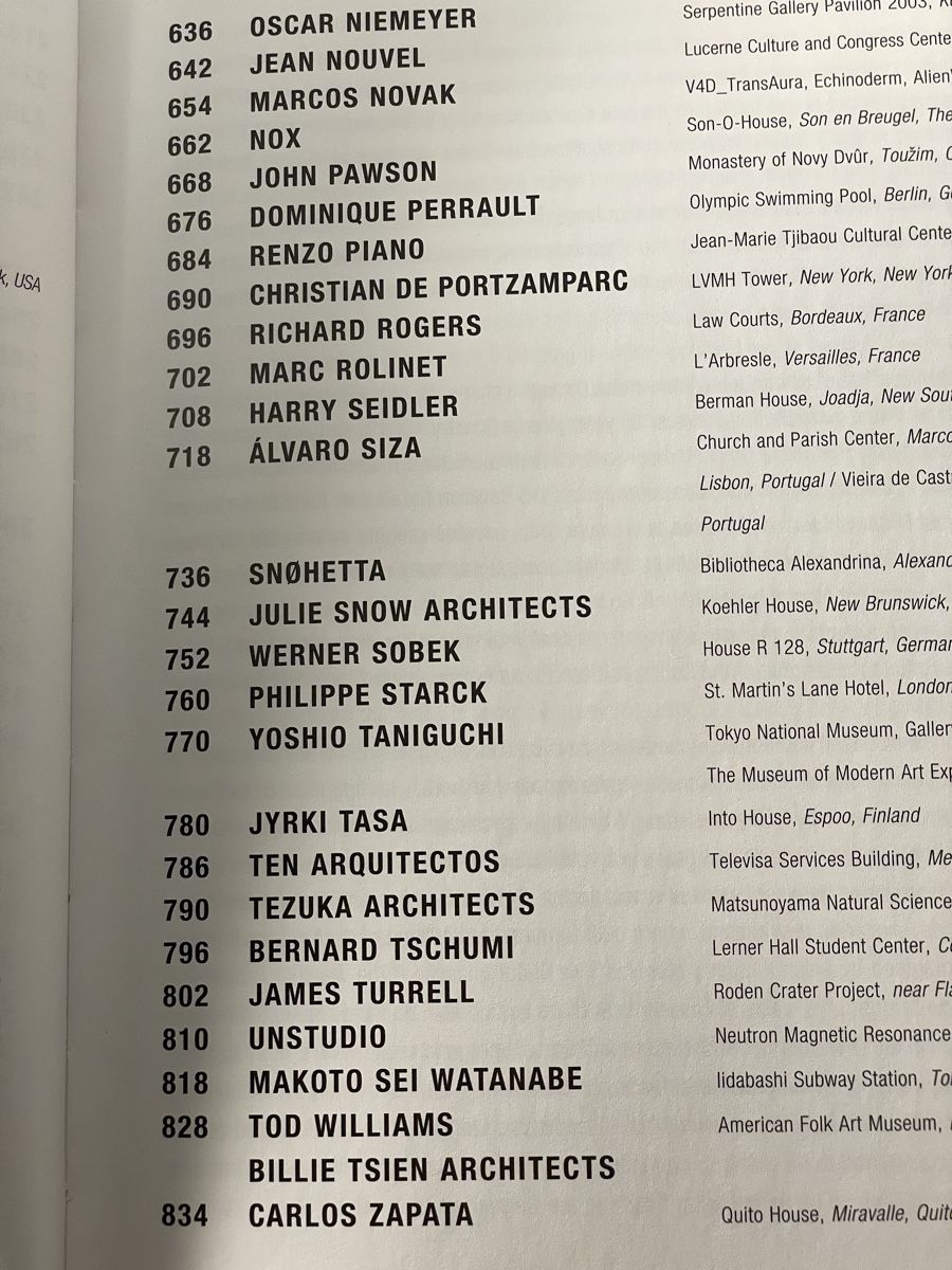 Libri: 100 Contemporary Architects A-Z, Taschen – Usato da Zürich venduto da jas_8jdz 6