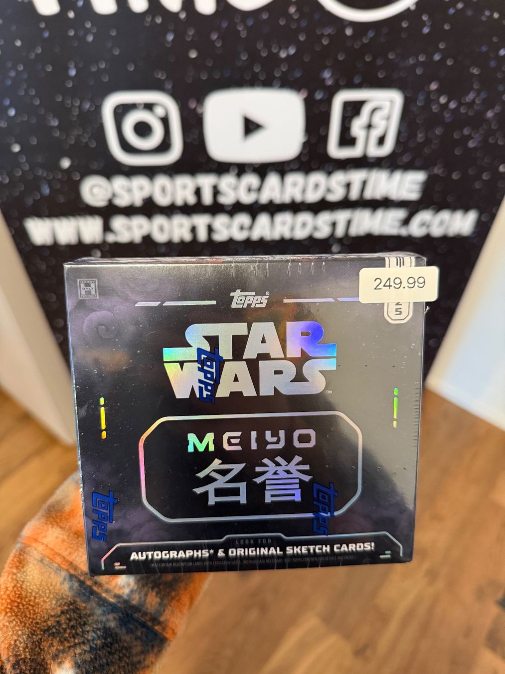 Topps Carte collezionabili: 2025 Topps Star Wars Meiyo Hobby Box – Nuovo e nell'imballaggio originale da Winterthur venduto da SportsCardsTime