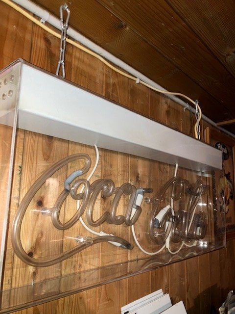 Alle Dekorationen: Neonleuchtreklame Coca Cola – Gebraucht aus Rüegsauschachen von Buchegg14-18 3