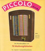 Jukebox Wandmodell Arietta 1956
