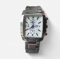 Casio Uhr Edelstahl weiss 