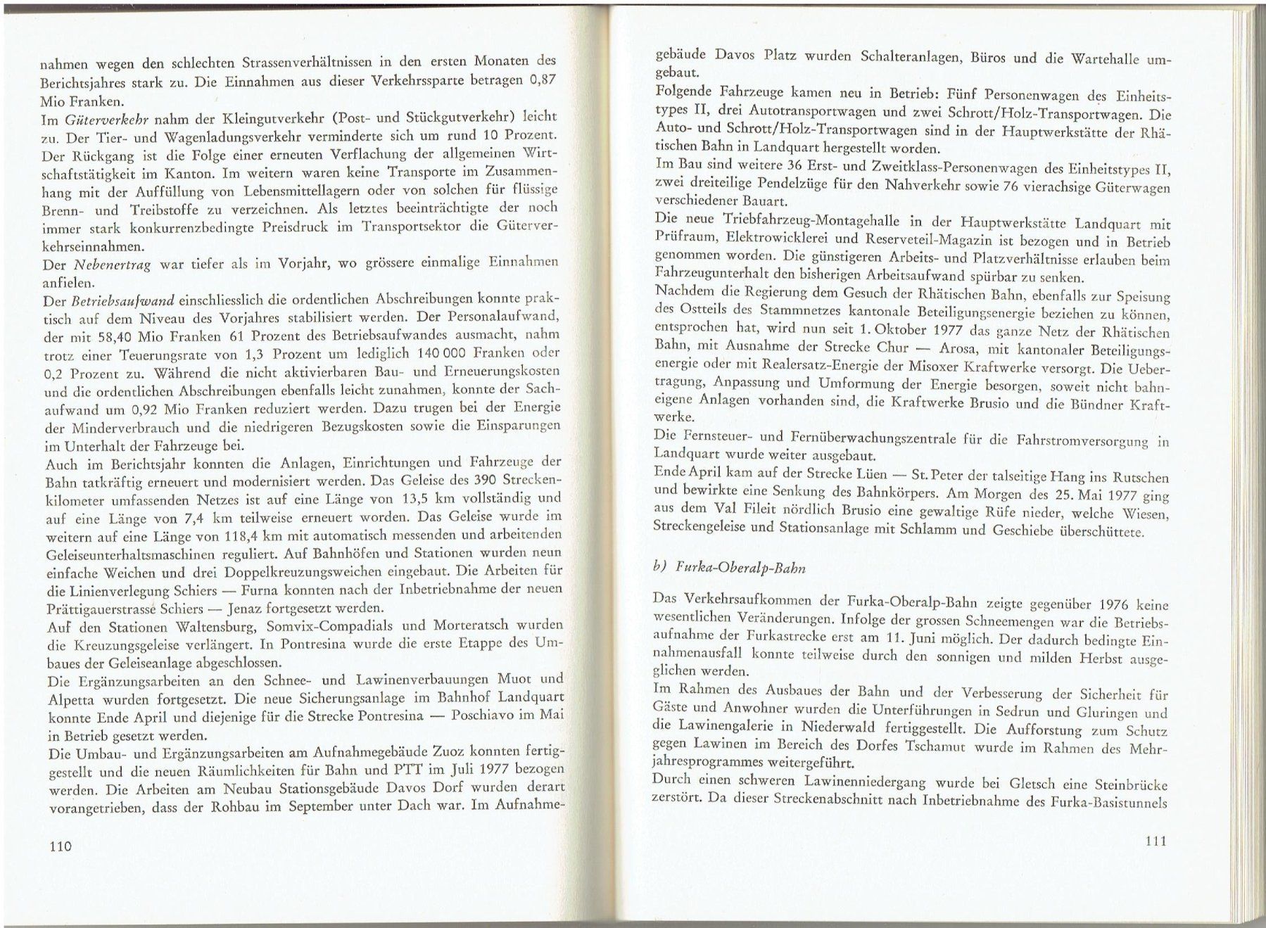 Libri: Landesbericht Graubünden 1977 – Usato da Flims - Dorf venduto da Stagediver 1