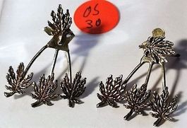 Ohrstecker Blätter Silber  (OS30)