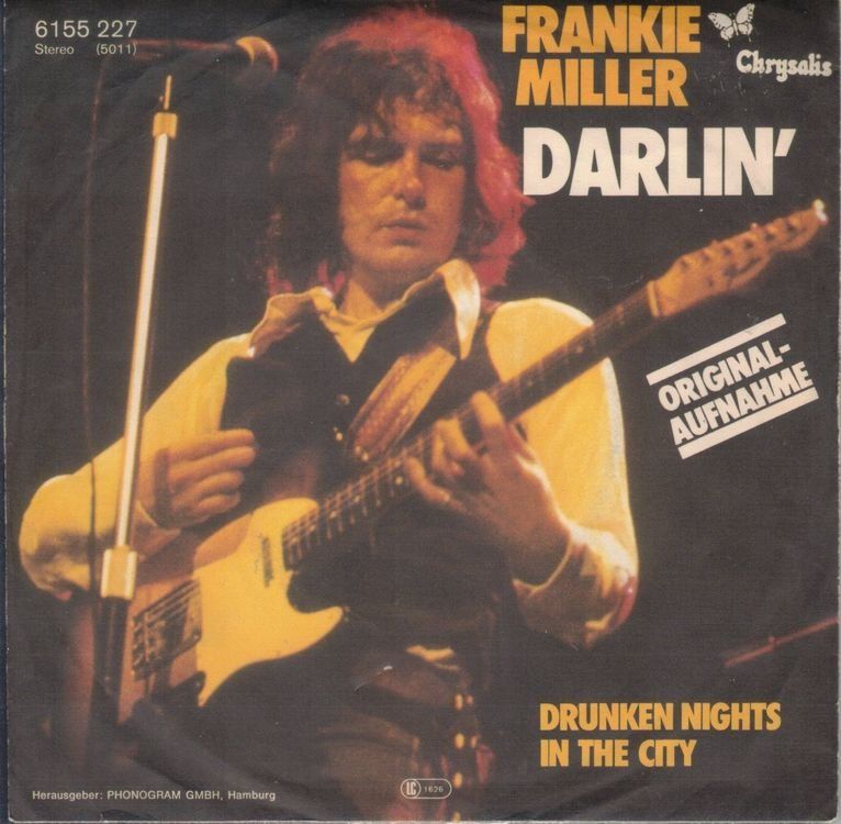 Dischi in vinile: Frankie Miller  --  Darlin  Single7 – Usato da Oberwil (Dägerlen) venduto da thealbum