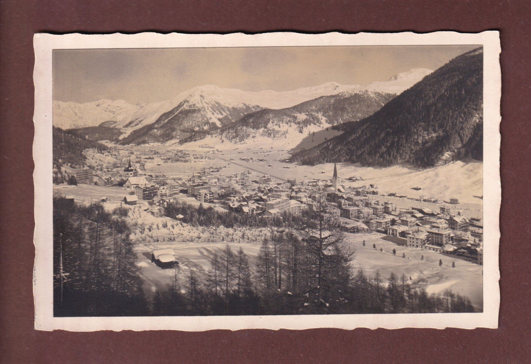 Ansichtskarten: DAVOS – Gebraucht aus Pully von nicecards-shop