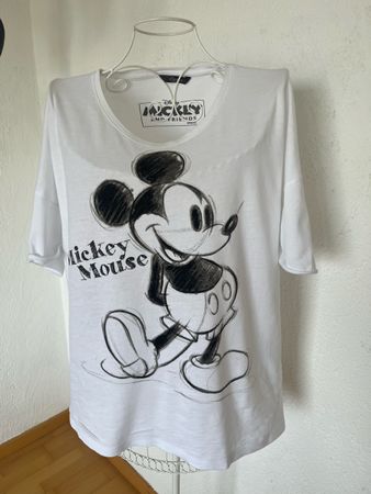 Princess Mickey T-Shirt weiss