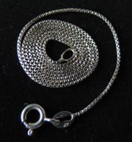 Silber 925 Venezianer Halskette 41 cm / 1,0 mm