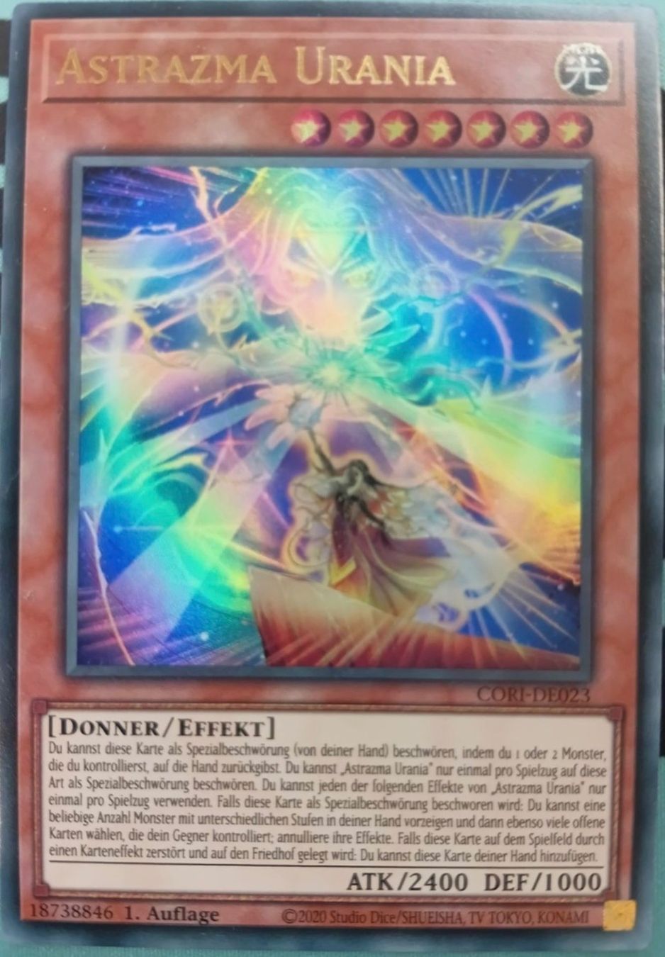 Yugioh Sammelbilder & Trading cards: YuGiOh Top | Astrazma Urania – Gebraucht aus Altstätten SG von ChangeMaker