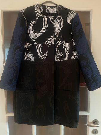 ODEES Designer Jacke, Gr. 38, Schwarz/Weiss, Top Zustand!
