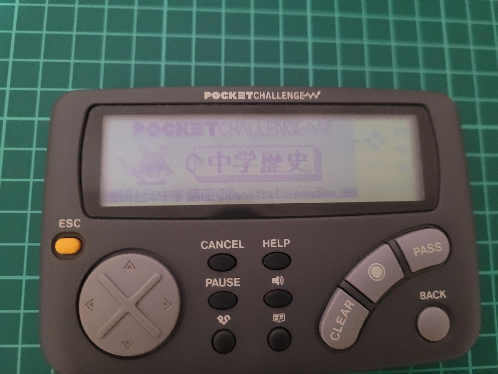 Console: Pocket Challenge PC-A001 Benesse Corp with game cards! – Usato da Meyrin venduto da Retro-GZ 2