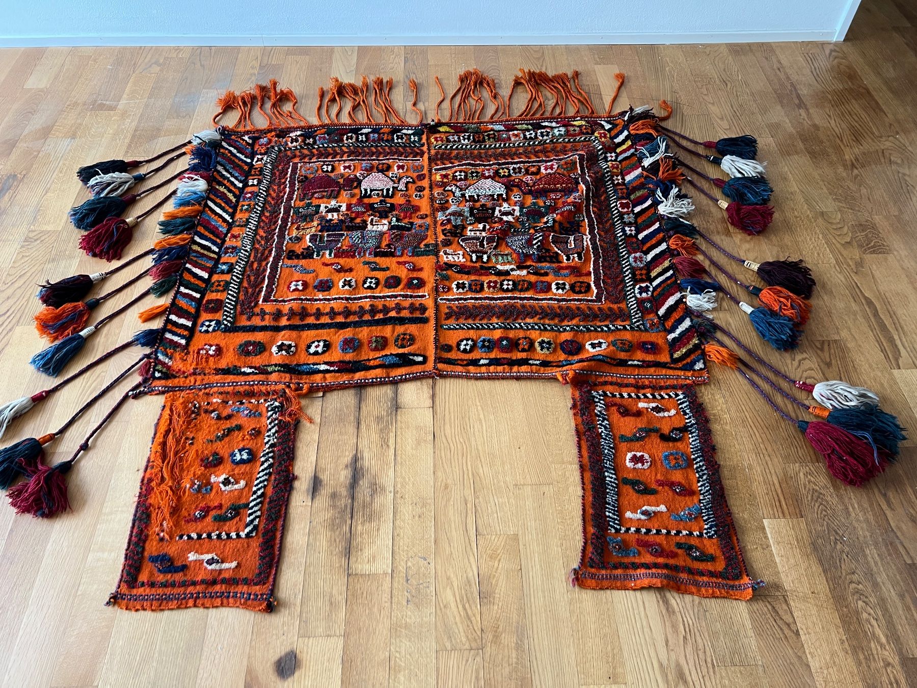 Tapis: Antike Pferdesatteldecke aus Kurdistan – D'occasion à Luzern par remiti