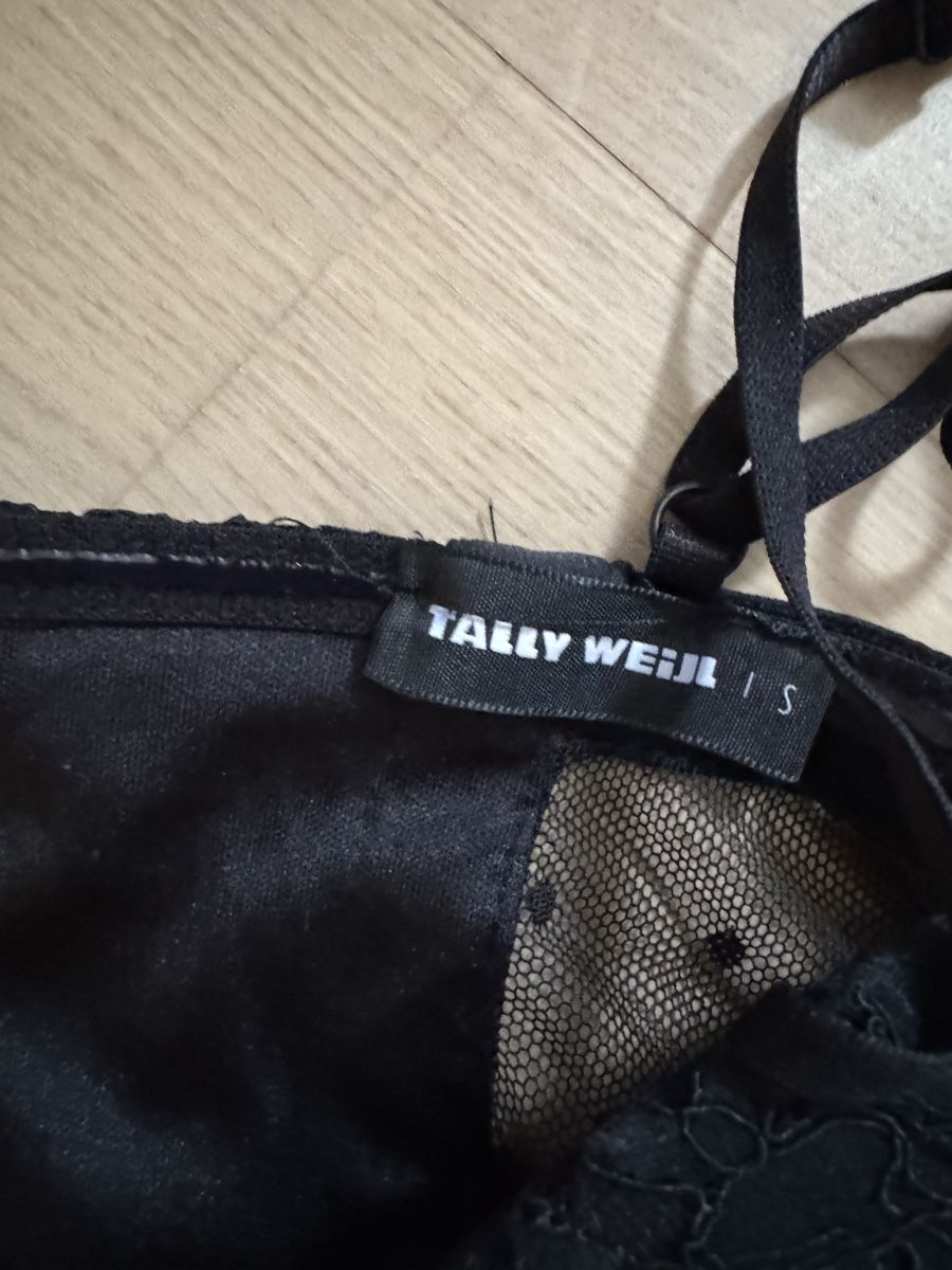 Tally Weijl Top: Tally Weijl Bustier schwarz S – Usato da Malans GR venduto da leo_mz7w 1