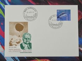 CL28 Enveloppe + Timbre Suisse 1991