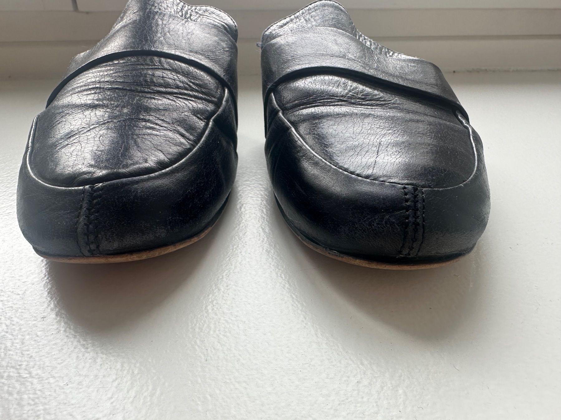 Zara Scarpe da donna: Dunkelblaue ZARA Mules 39 – Difettoso da Uster venduto da Monika_OB 1