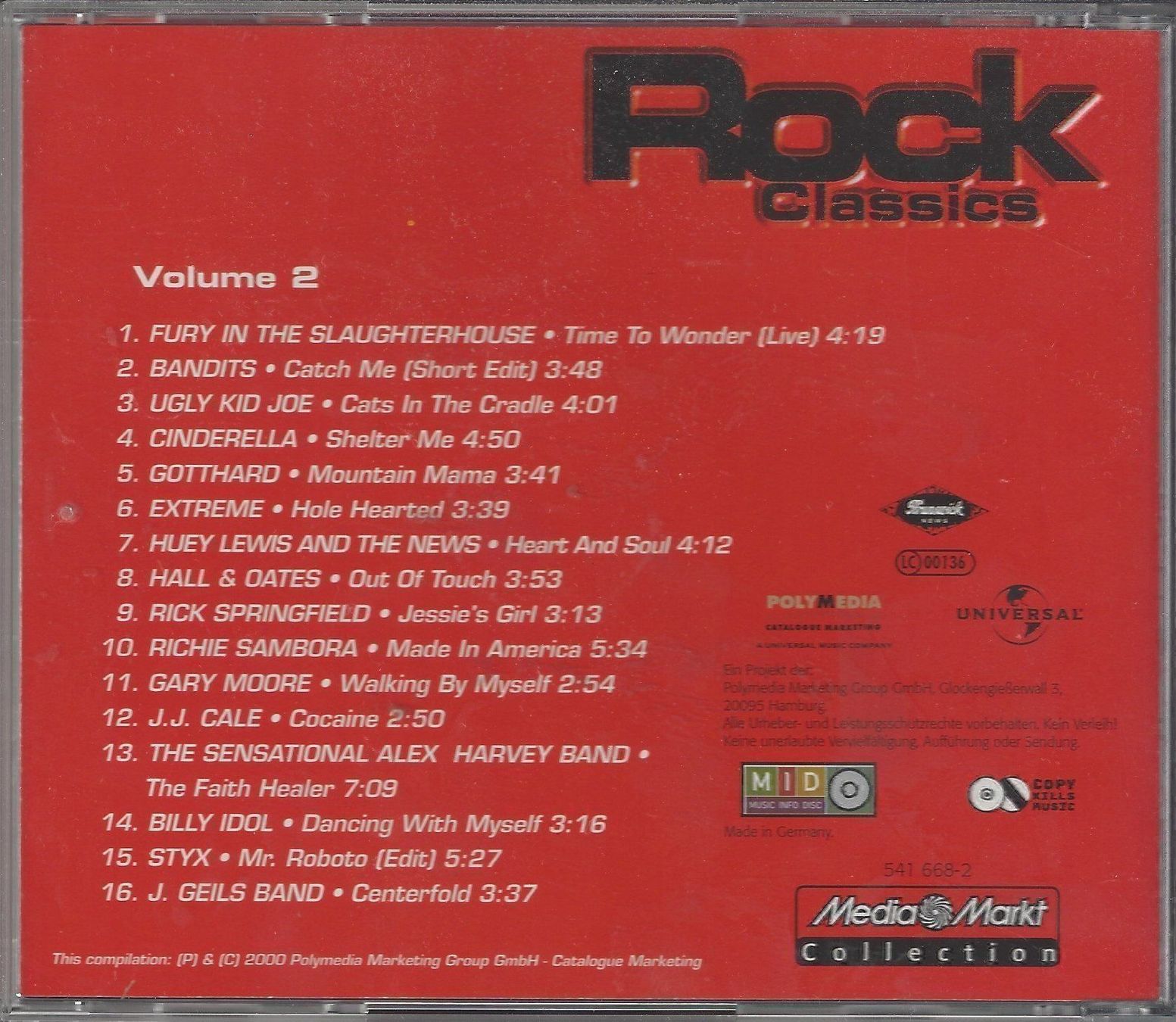 CDs: 3 CD: ROCK CLASSICS - Compilation – Gebraucht aus Rotkreuz von groeli69 3