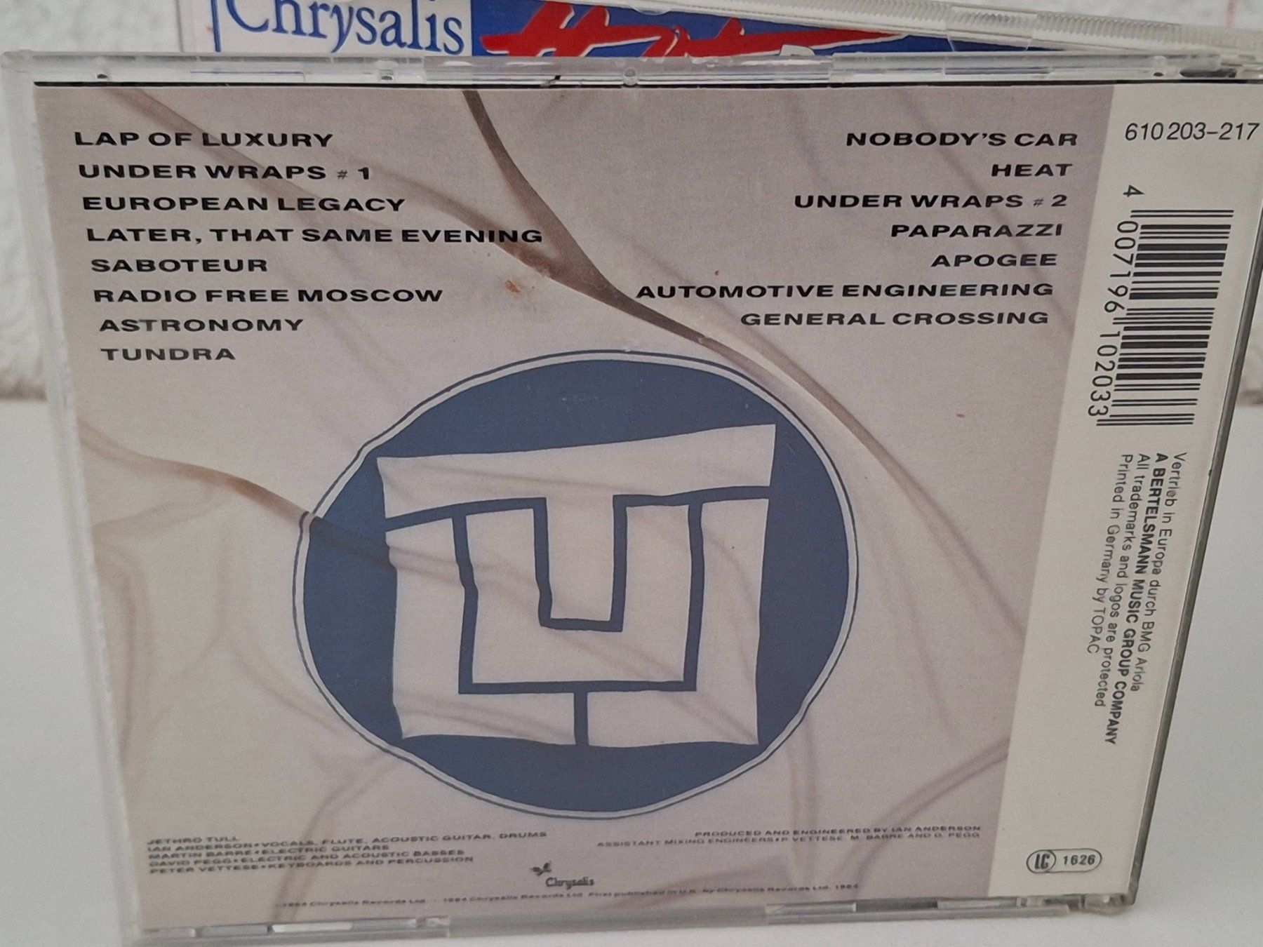 CD: CD Jethro Tull - Under Wraps - – Usato da Aarberg venduto da Jackup1 1